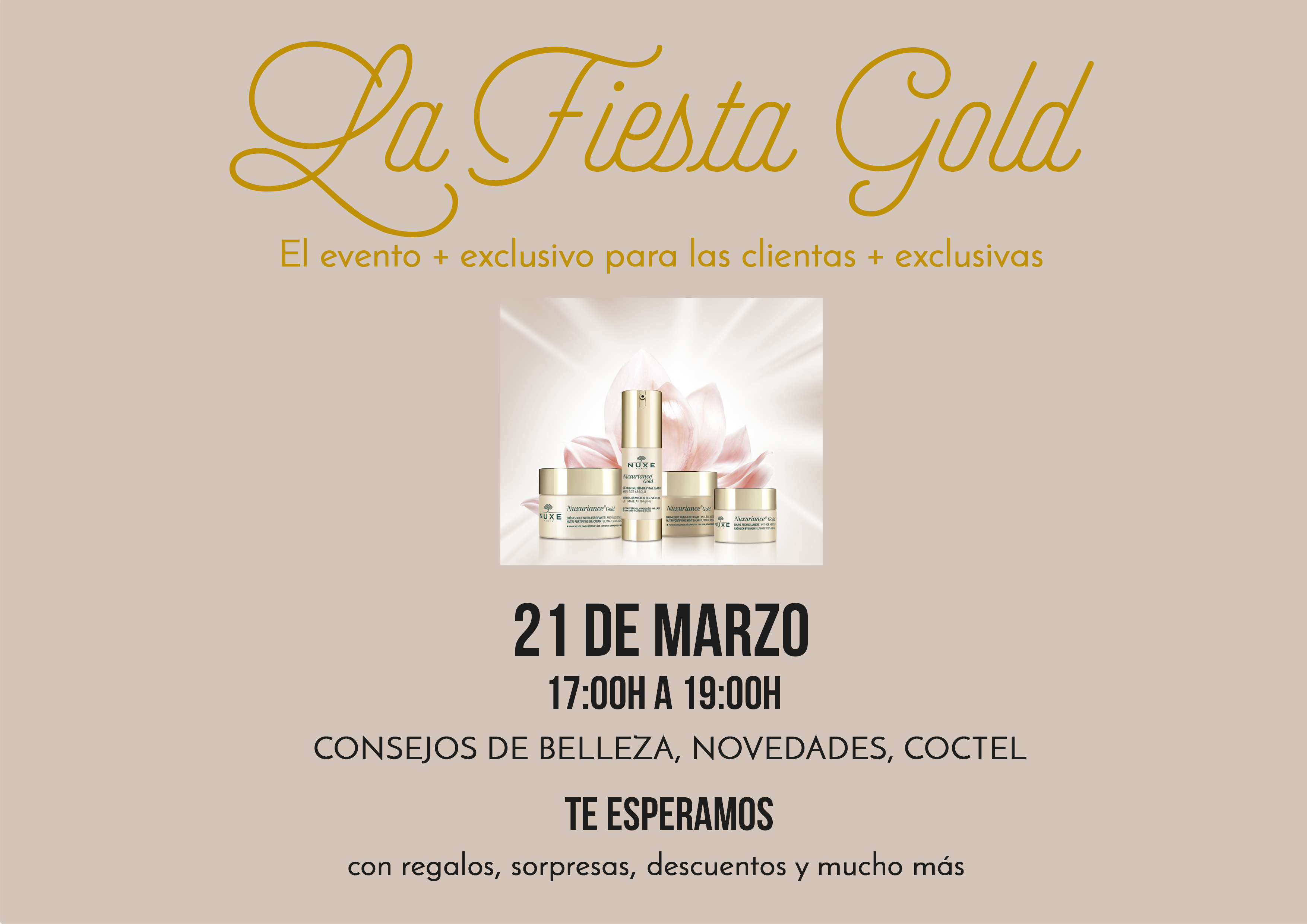 LA FIESTA GOLD DE NUXE